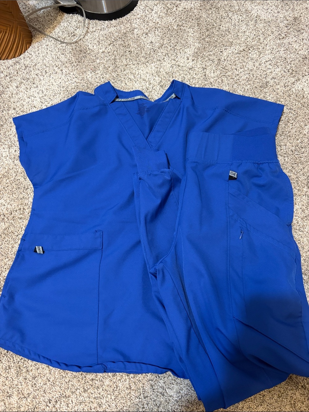 Climate Right Scrubs Blue